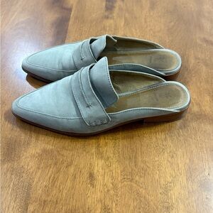 Frye Light Gray Women's Mules